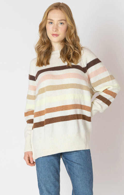 Oversized patterned sweater