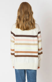 Oversized patterned sweater