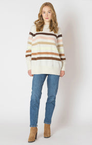 Oversized patterned sweater