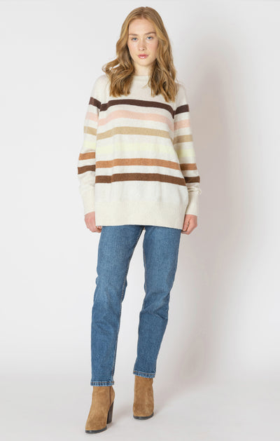 Oversized patterned sweater