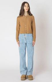 Easy crewneck cardigan