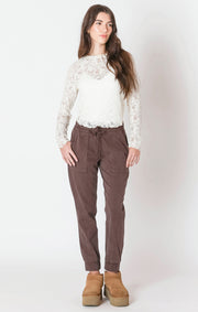 Soft touch jogger