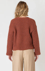 single button cardigan