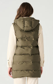 hooded puffer vest